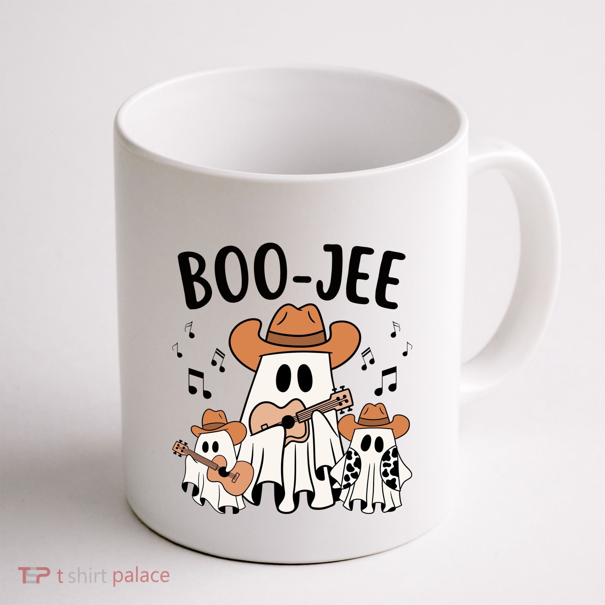 Boo Jee Ghost Funny Halloween Coffee Mug