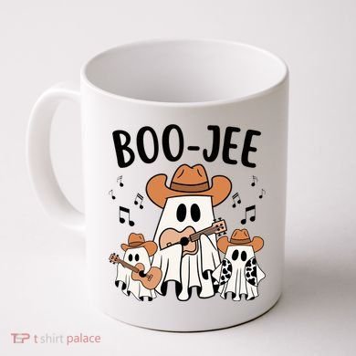 Boo Jee Ghost Funny Halloween Coffee Mug