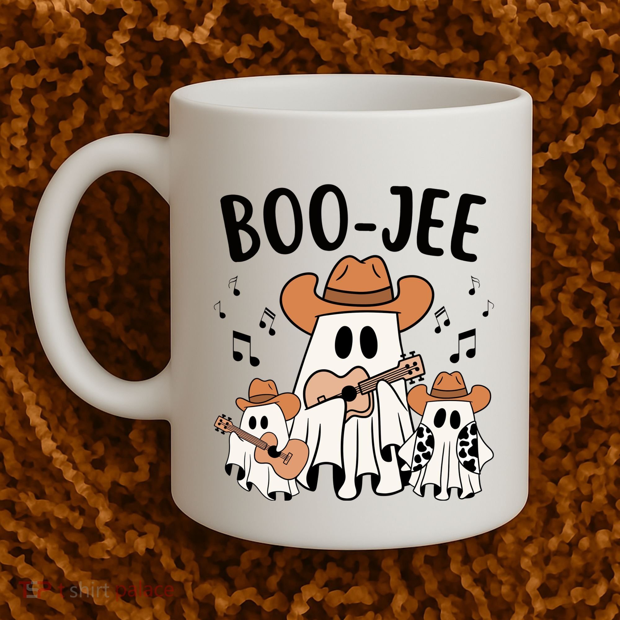 Boo Jee Ghost Funny Halloween Coffee Mug