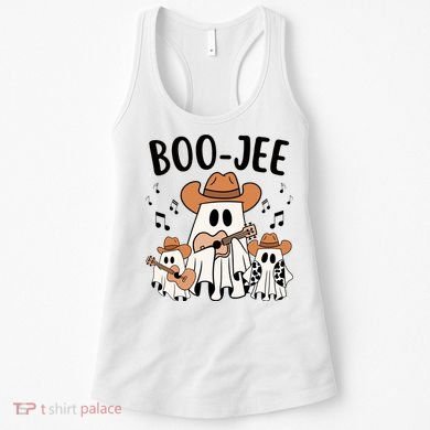 Boo Jee Ghost Funny Halloween Women's Tank Top