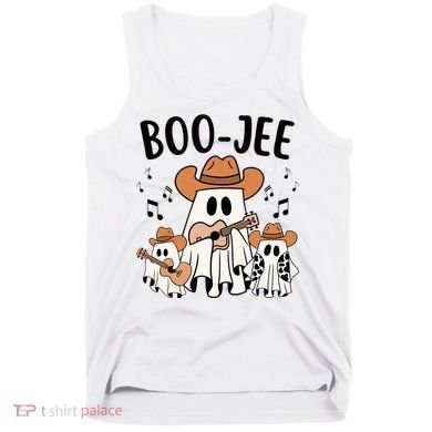 Boo Jee Ghost Funny Halloween Tank Top