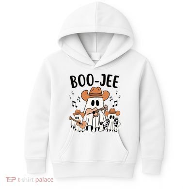 Boo Jee Ghost Funny Halloween Kids Hoodie