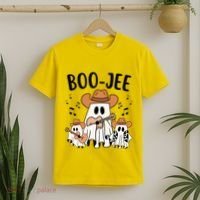 Boo Jee Ghost Funny Halloween T-Shirt thumb 2