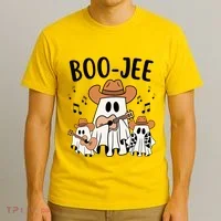 Boo Jee Ghost Funny Halloween T-Shirt thumb 3