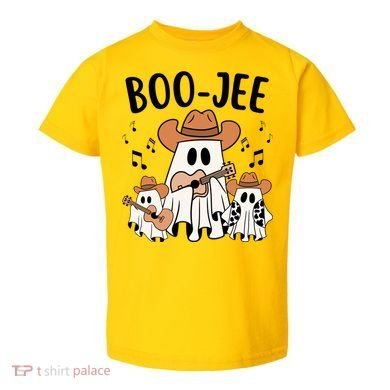 Boo Jee Ghost Funny Halloween Toddler T-Shirt