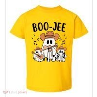 Boo Jee Ghost Funny Halloween Toddler T-Shirt thumb 0
