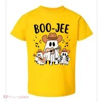 Boo Jee Ghost Funny Halloween Toddler T-Shirt thumb 0