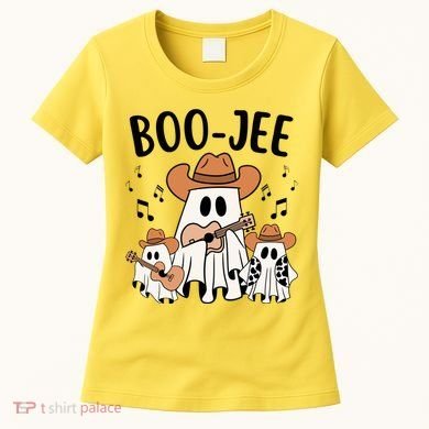 Boo Jee Ghost Funny Halloween Women's T-Shirt