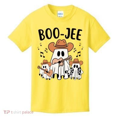 Boo Jee Ghost Funny Halloween Kids T-Shirt