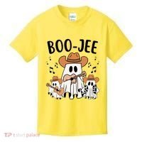 Boo Jee Ghost Funny Halloween Kids T-Shirt thumb 0
