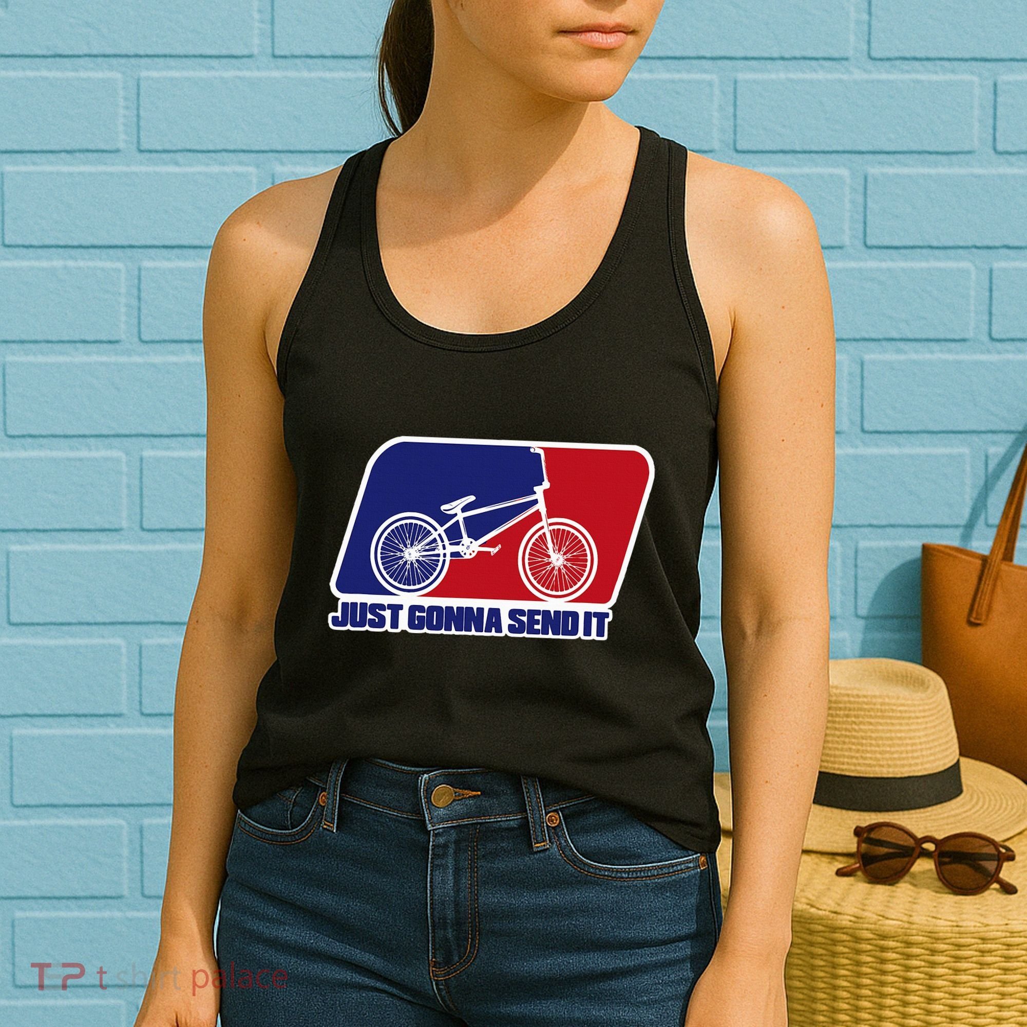 Bmx Just Gonna Send It Bmx Racing Pro Freestyle Bmx Rider Women's Tank Top