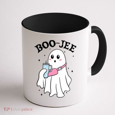 Boo Jee Halloween Coffee Mug back