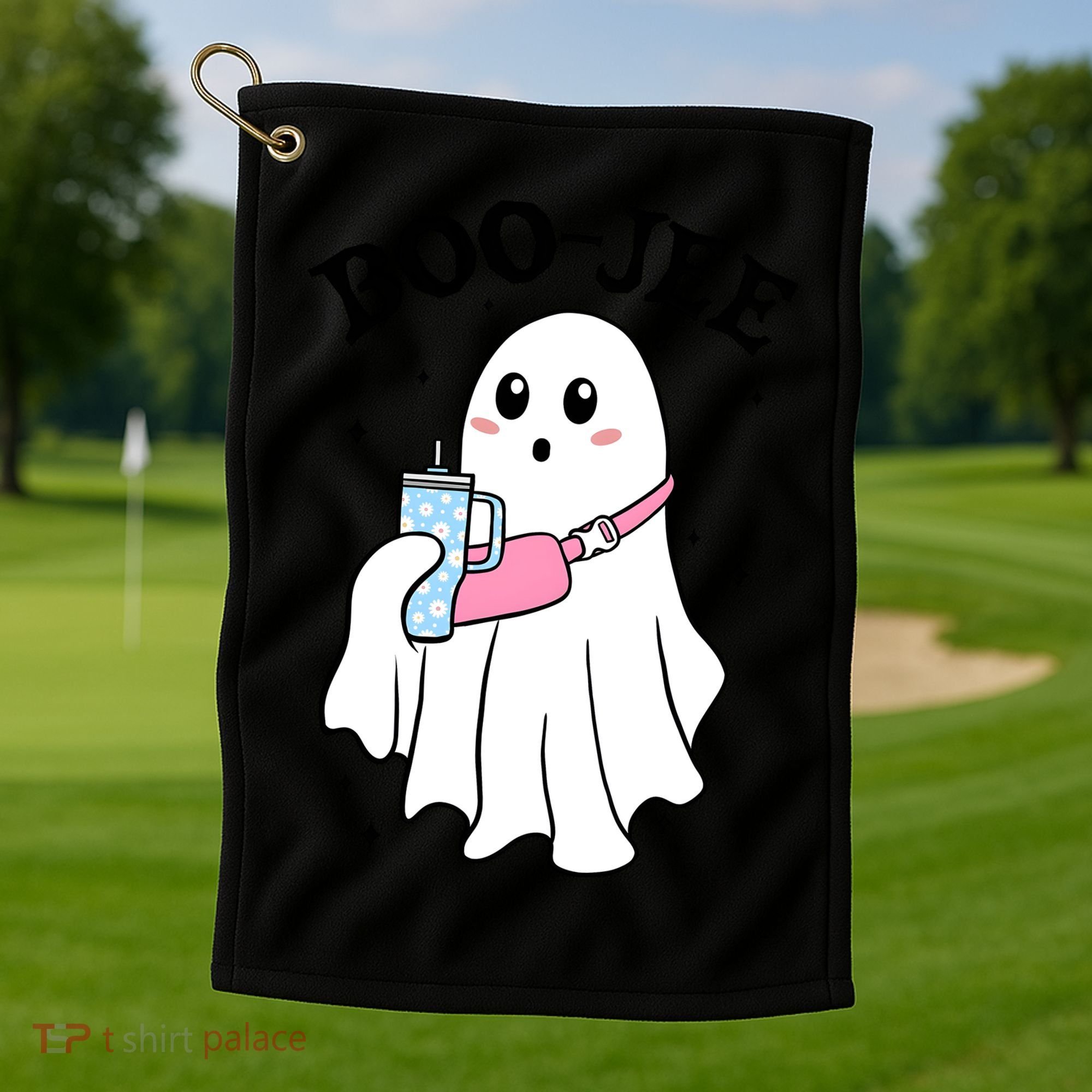 Boo Jee Halloween Golf Towel