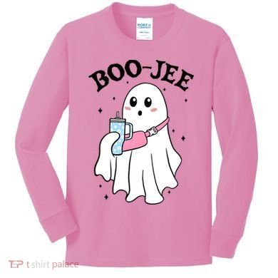 Boo Jee Halloween Kids Long Sleeve Shirt