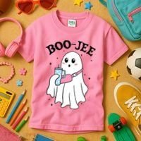 Boo Jee Halloween Kids T-Shirt thumb 3