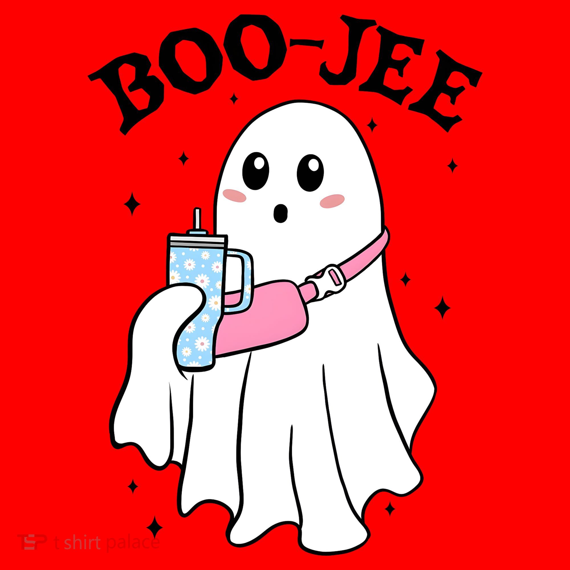 Boo Jee Halloween Santa Hat