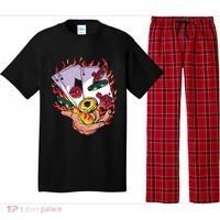 Black Jack Hand Poker Pajama Set thumb 0