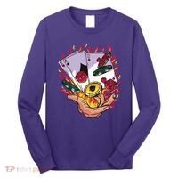 Black Jack Hand Poker Long Sleeve Shirt thumb 0