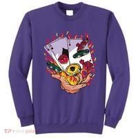 Black Jack Hand Poker Sweatshirt thumb 0