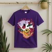 Black Jack Hand Poker T-Shirt thumb 2
