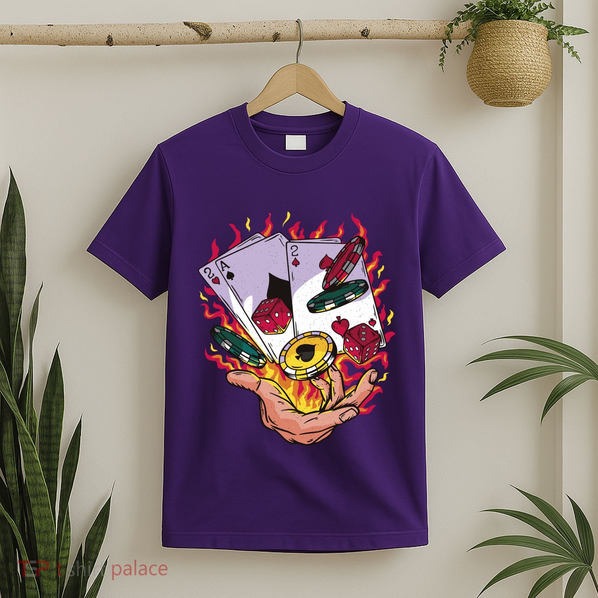 Black Jack Hand Poker T-Shirt