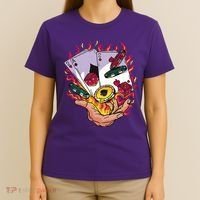 Black Jack Hand Poker T-Shirt thumb 4