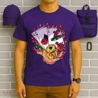 Black Jack Hand Poker T-Shirt thumb 6