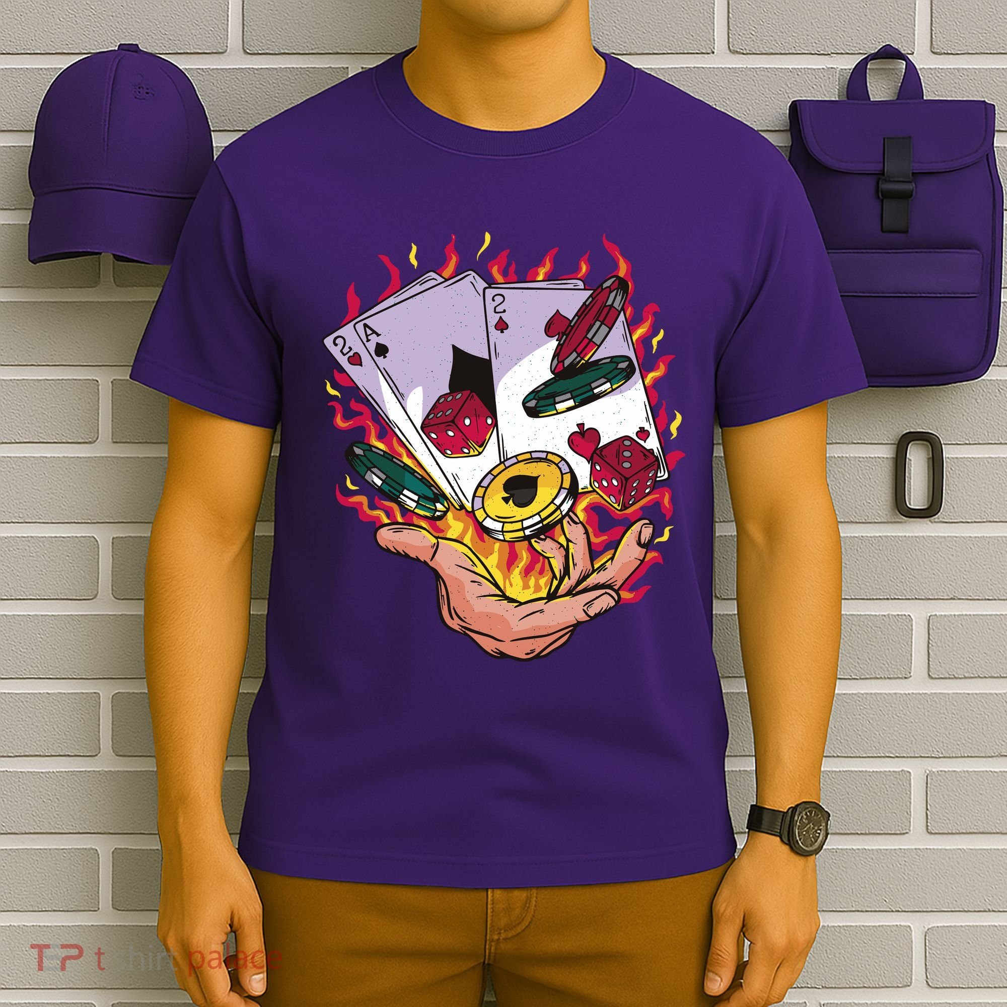 Black Jack Hand Poker T-Shirt