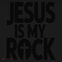 Biblical Jesus Is My Rock Christian Women's Hoodie thumb 2