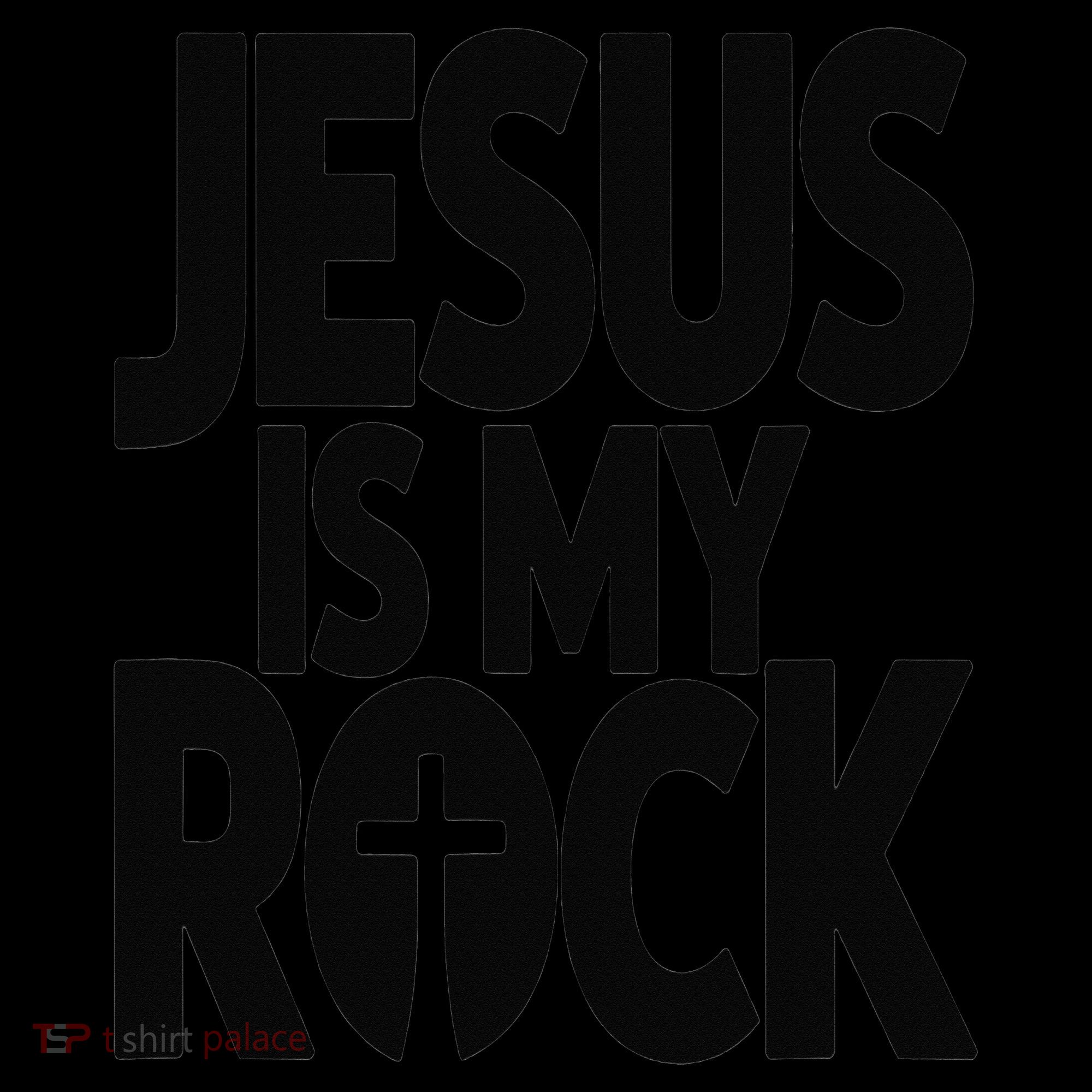 Biblical Jesus Is My Rock Christian Women's Hoodie