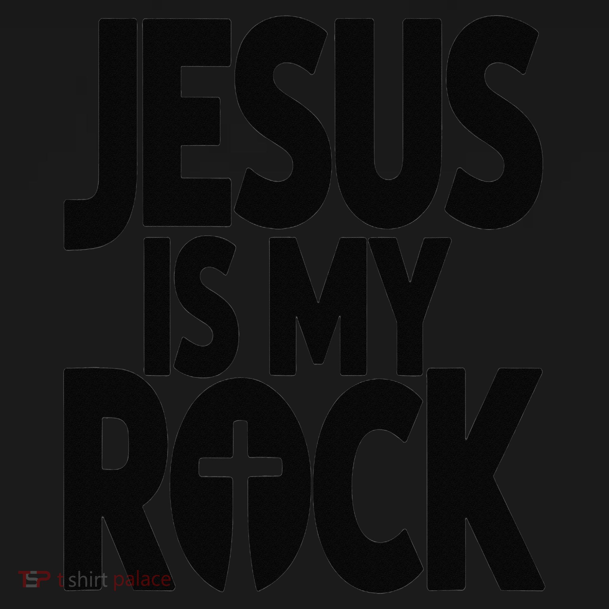 Biblical Jesus Is My Rock Christian Baby Bodysuit