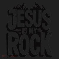 Biblical Jesus Is My Rock Christian Beanie thumb 2