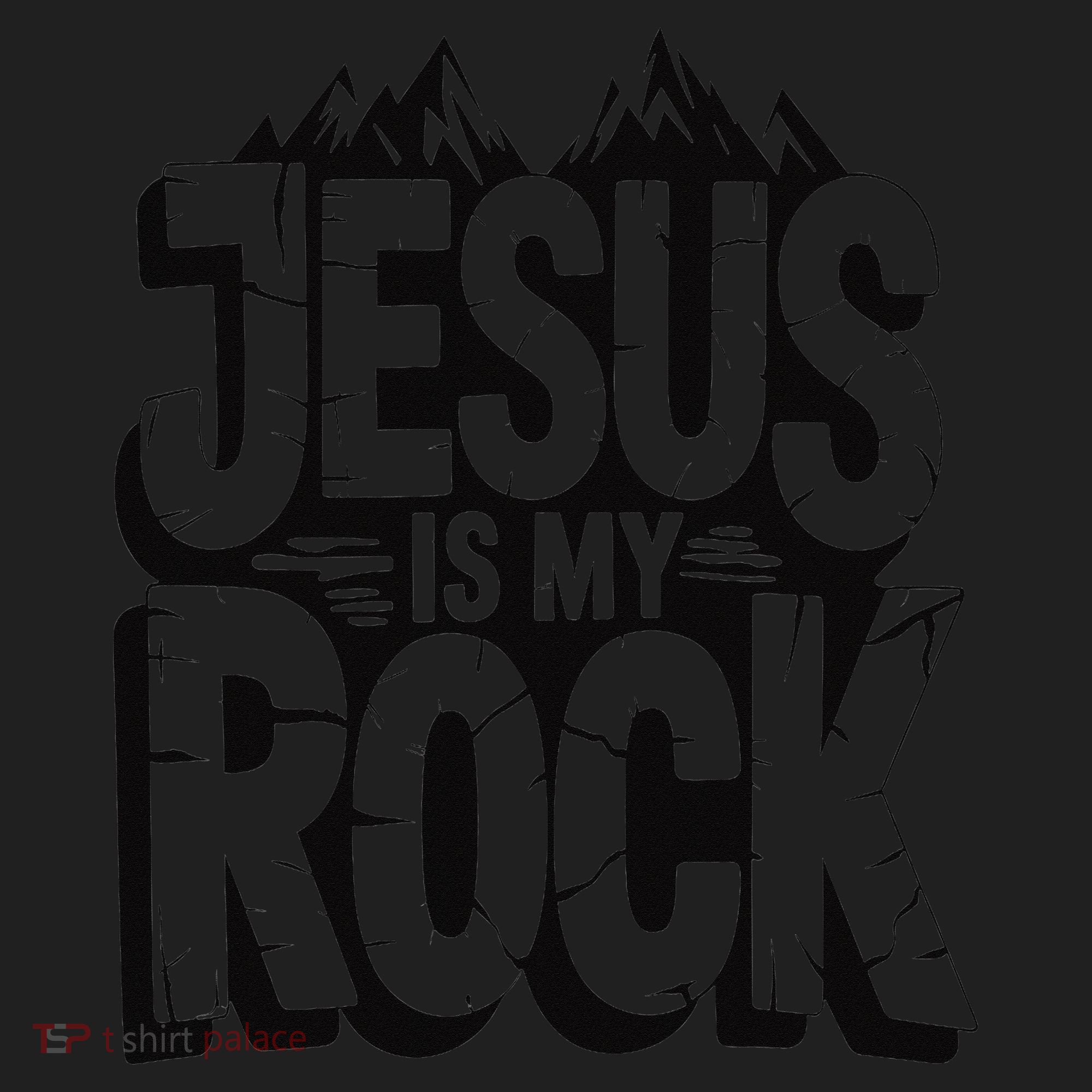 Biblical Jesus Is My Rock Christian Beanie