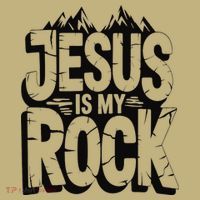 Biblical Jesus Is My Rock Christian Hoodie thumb 7