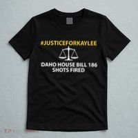 Bryankohberger #Justiceforkaylee Idaho House Bill 186 Shots Fired T-Shirt thumb 5