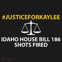 Bryankohberger #Justiceforkaylee Idaho House Bill 186 Shots Fired Women's Hoodie thumb 2