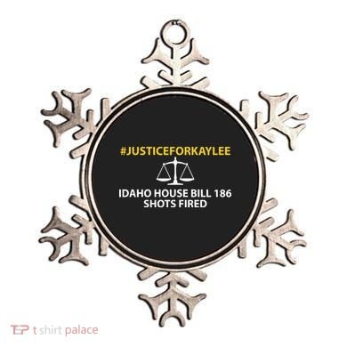 Bryankohberger #Justiceforkaylee Idaho House Bill 186 Shots Fired Ornament