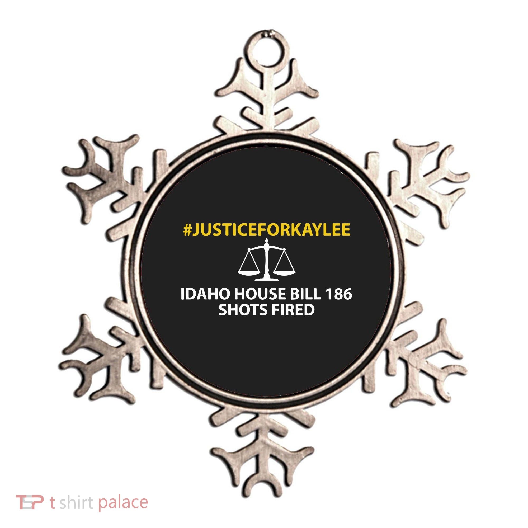 Bryankohberger #Justiceforkaylee Idaho House Bill 186 Shots Fired Ornament