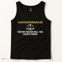 Bryankohberger #Justiceforkaylee Idaho House Bill 186 Shots Fired Tank Top thumb 2