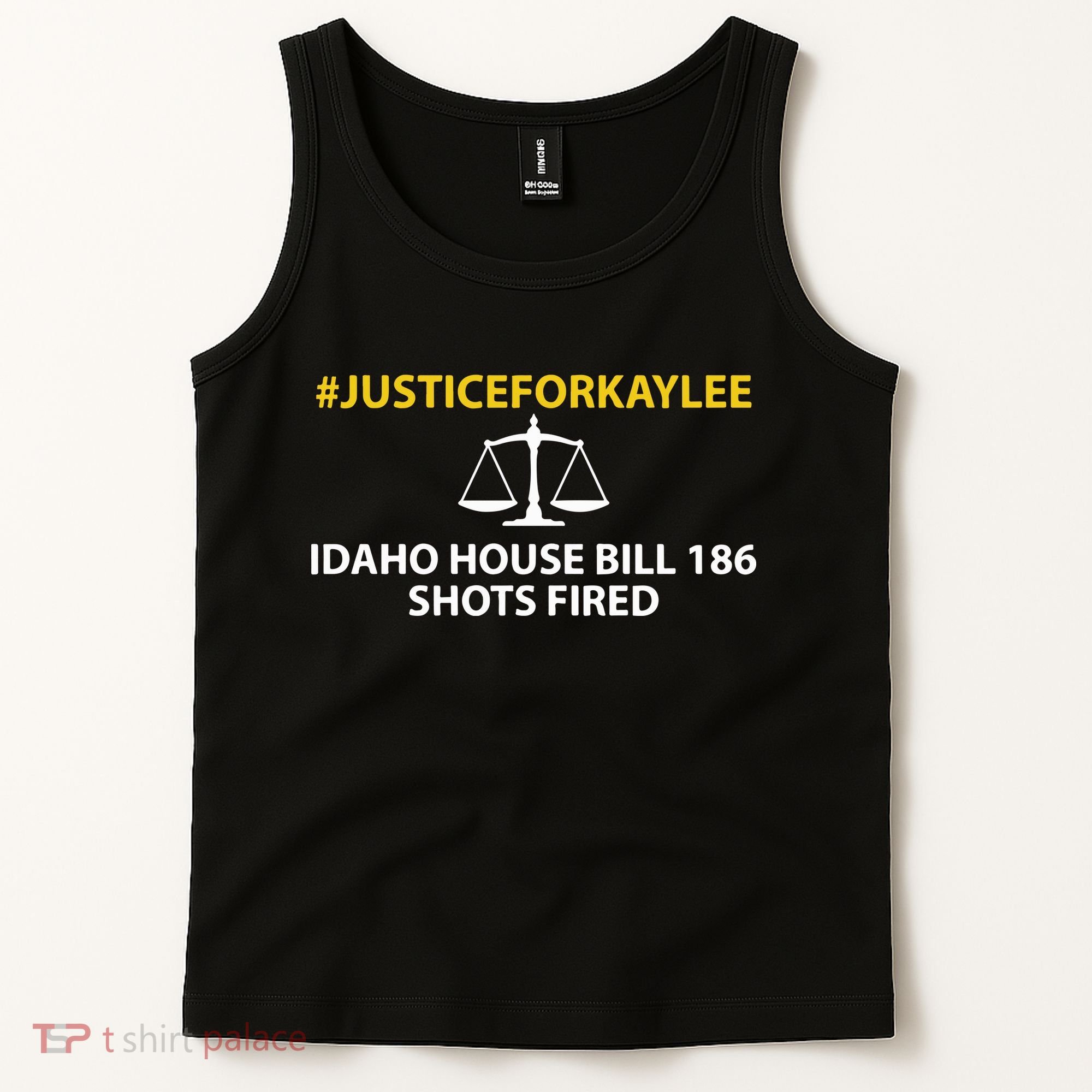 Bryankohberger #Justiceforkaylee Idaho House Bill 186 Shots Fired Tank Top