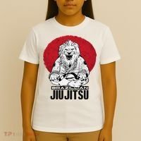Brazilian Jiu Jitsu BJJ MMA Fighter Jiujitsu Funny Lion T-Shirt thumb 4