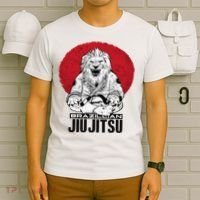 Brazilian Jiu Jitsu BJJ MMA Fighter Jiujitsu Funny Lion T-Shirt thumb 6