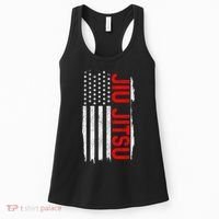 Brazilian Jiu Jitsu Stars & Stripes Rank BJJ Flag Women's Tank Top thumb 0