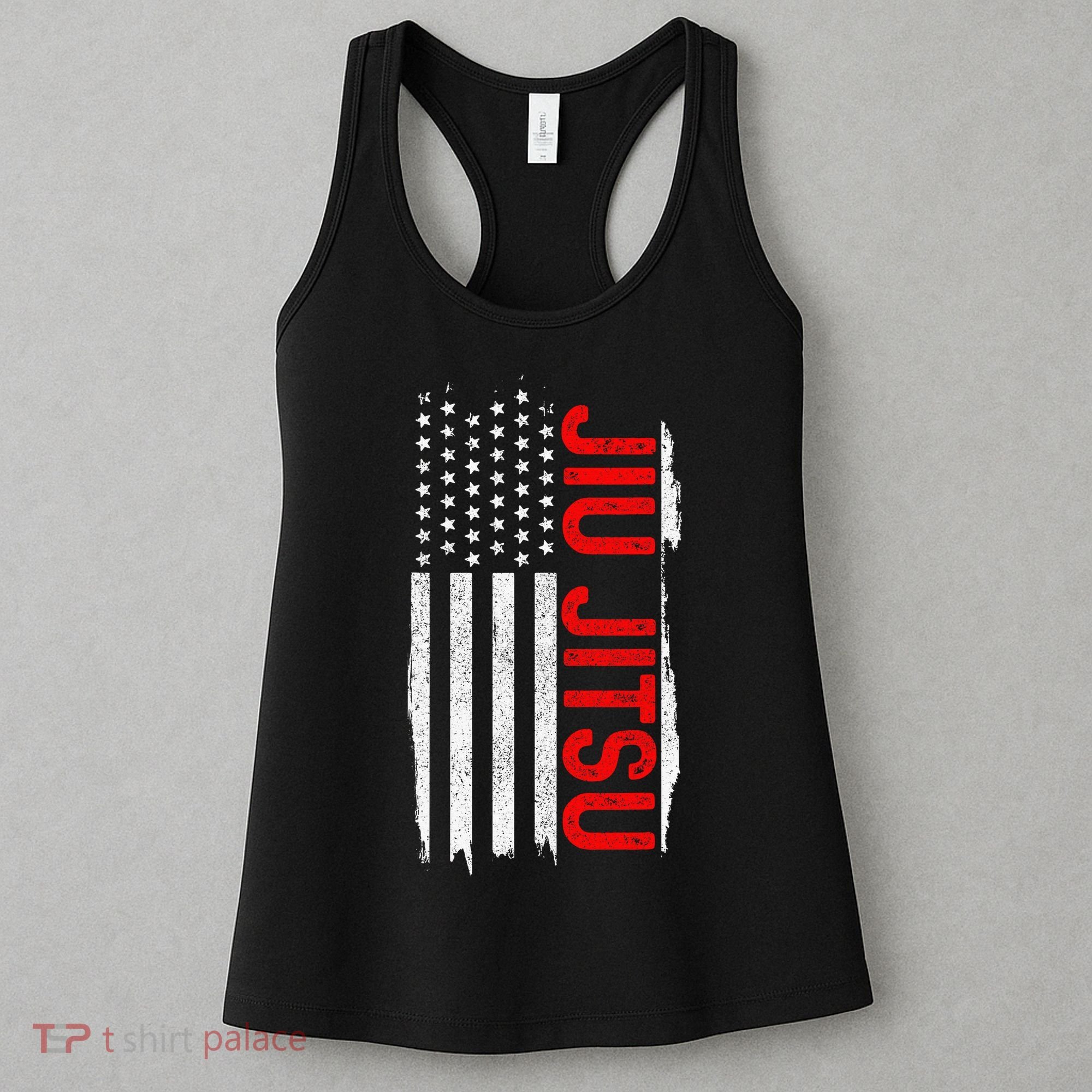 Brazilian Jiu Jitsu Stars & Stripes Rank BJJ Flag Women's Tank Top