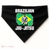 Brazilian Jiu Jitsu Established 1925 BJJ Gift MMA Fighter USA-Made Doggie Bandana thumb 0