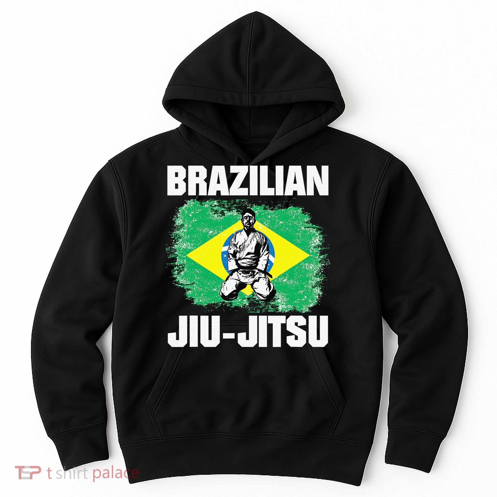 Brazilian Jiu Jitsu Established 1925 BJJ Gift MMA Fighter Hoodie