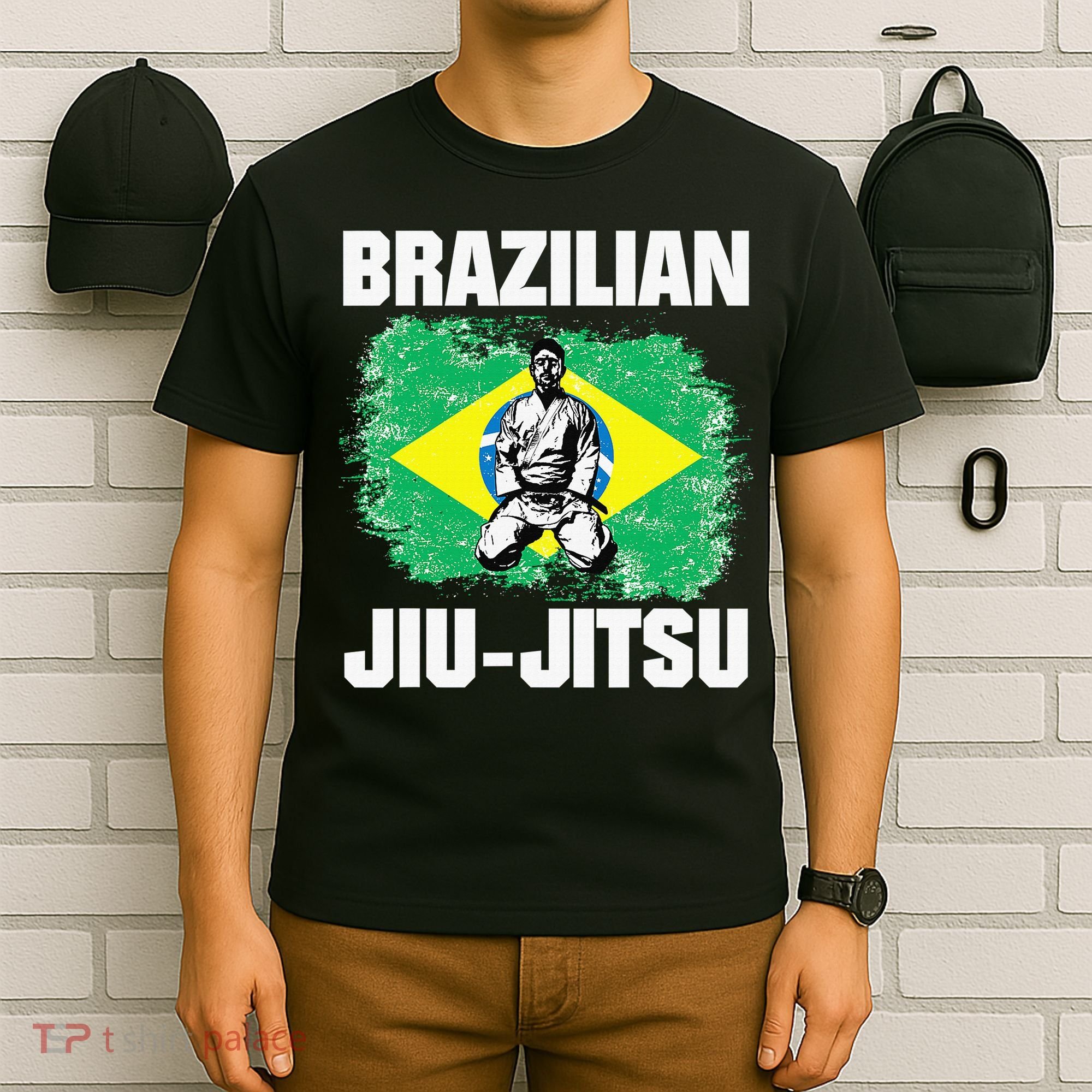 Brazilian Jiu Jitsu Established 1925 BJJ Gift MMA Fighter T-Shirt