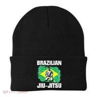 Brazilian Jiu Jitsu Established 1925 BJJ Gift MMA Fighter Beanie thumb 0