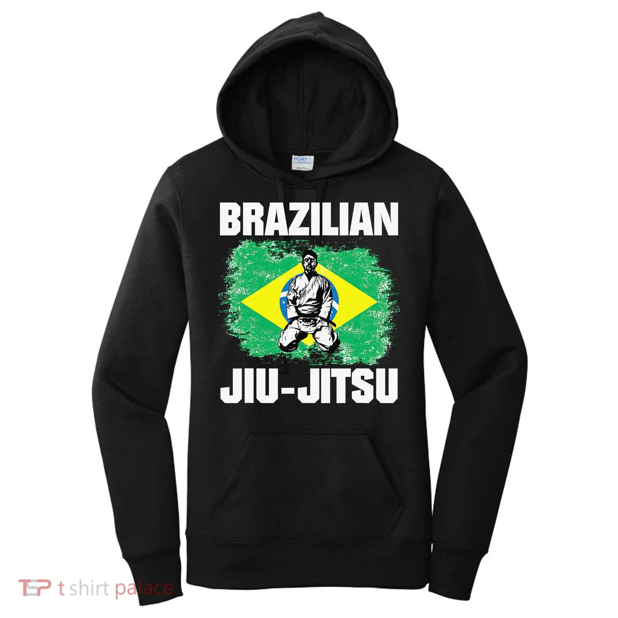Brazilian Jiu Jitsu Established 1925 BJJ Gift MMA Fighter Women's Hoodie