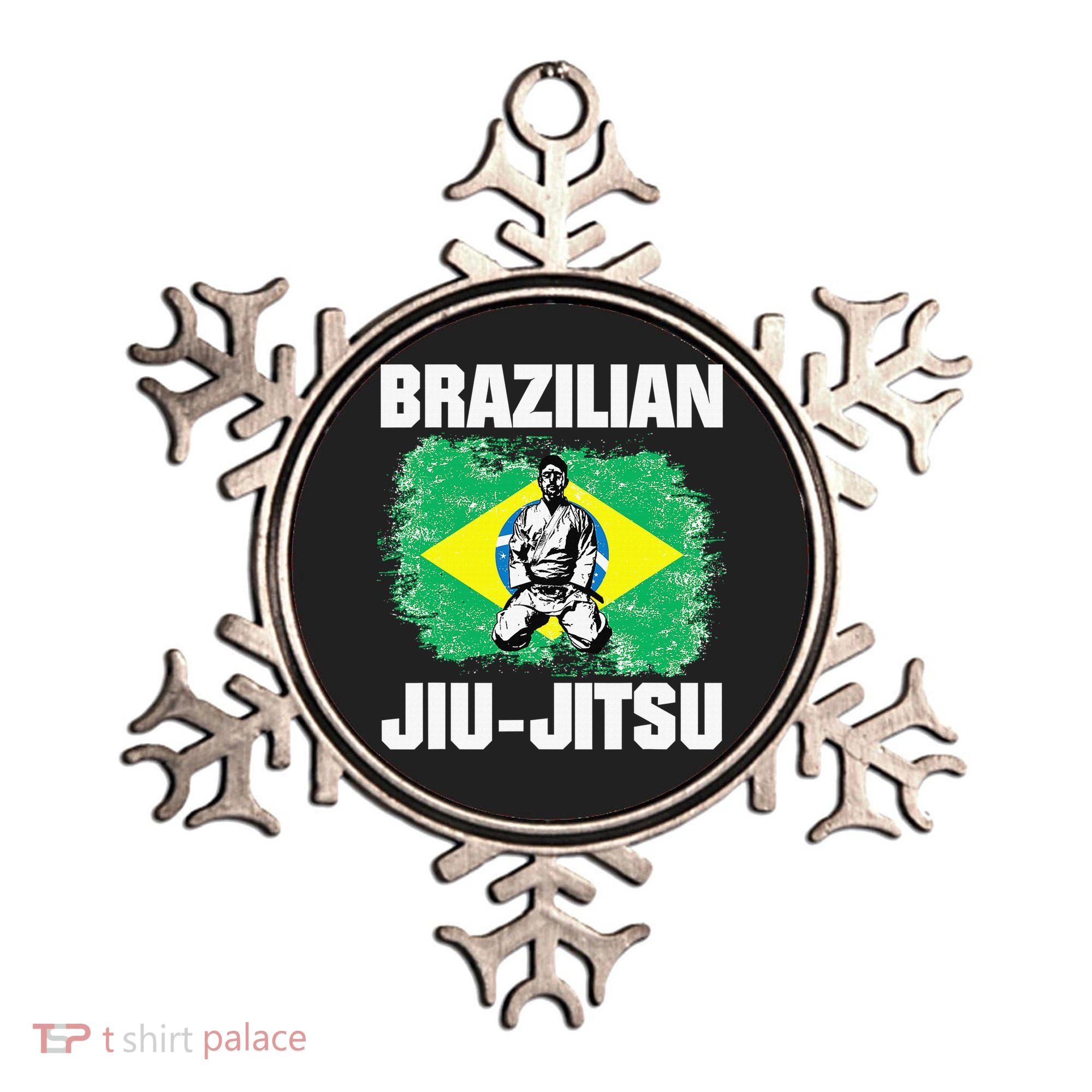 Brazilian Jiu Jitsu Established 1925 BJJ Gift MMA Fighter Ornament
